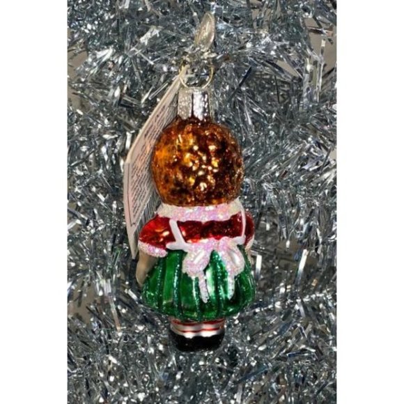 Mini Dolly Raggedy Ann Old World Christmas Ornament - Picture 3 of 3
